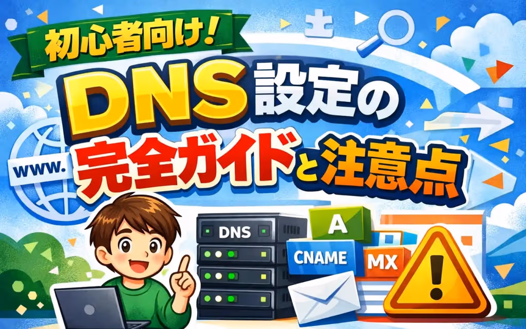 初心者向け!DNS設定の完全ガイドと注意点